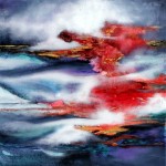 Red hunters - 30cm * 30cm * 4cm - Såld