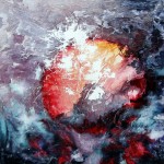 Röd sol - Såld